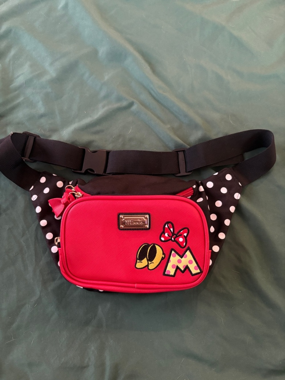 Disney Red & Black Polka Dot Kids Belt Bag